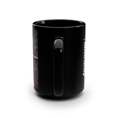 Spectrum Finance - Principle, Abstractly - Black Ceramic Mug 15oz