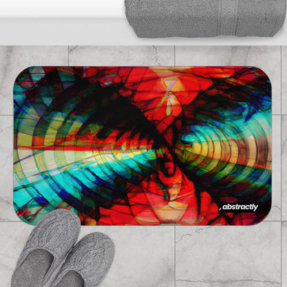 Yulia Sparks - Electromagnetic Force, Abstractly - Bath Mat