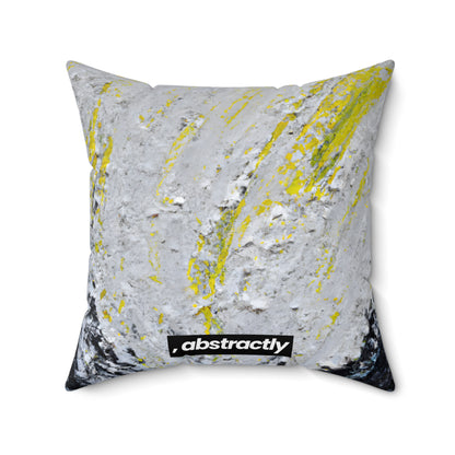 Stellar Sulfide Nitrate - Carbon, Abstractly - Faux Suede Throw Pillow