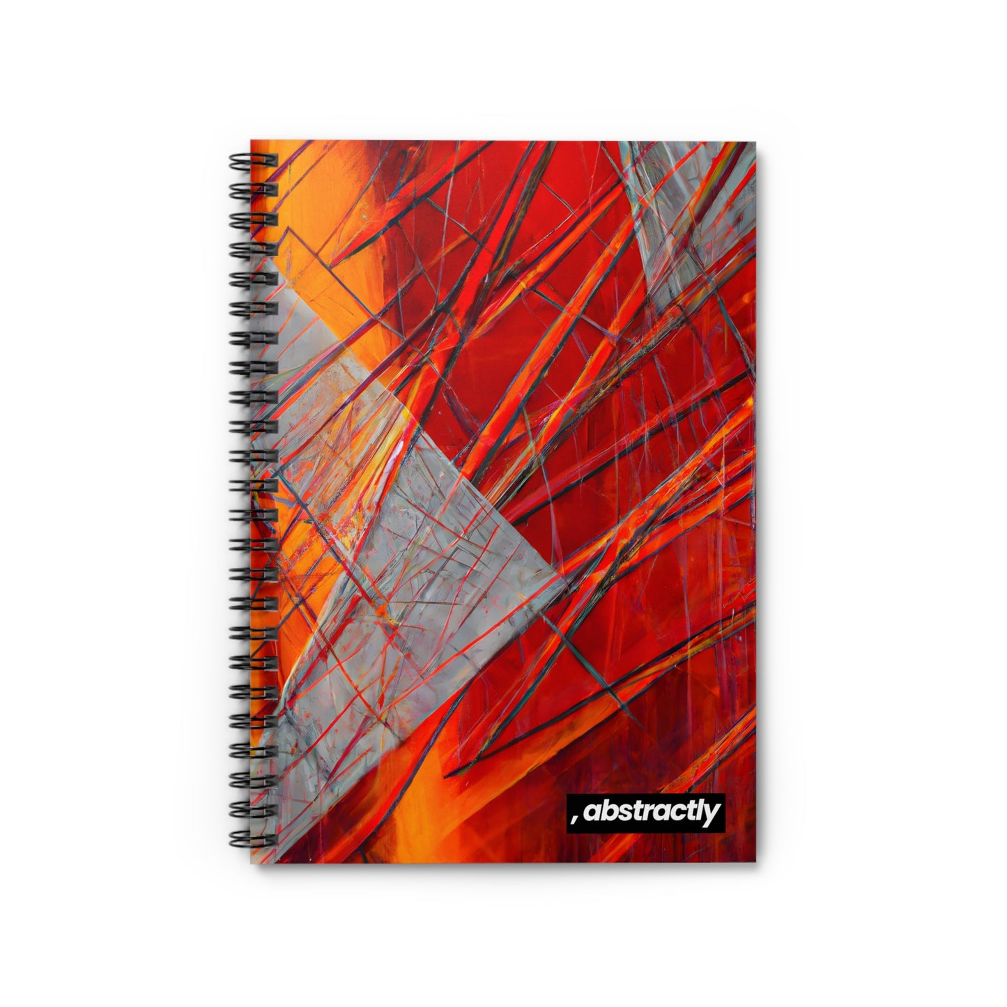 Adrienne Dufresne - Gravity Force, Abstractly - Spiral Notebook