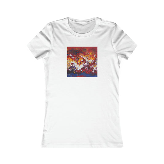 Galactic Nitride - Chemistry, Abstractly - Ladies' Cut Tee