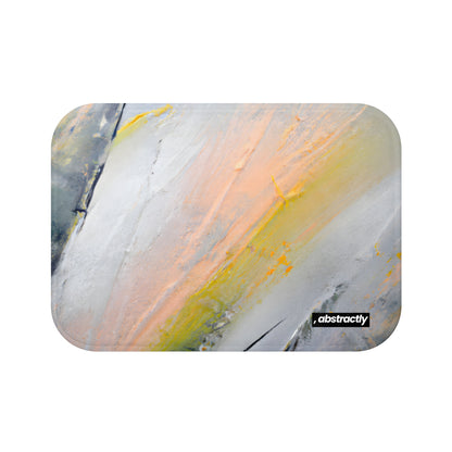 Astroflite Crystal - Aluminum, Abstractly - Bath Mat