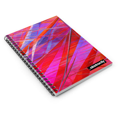 Isabel Kowalski - Air Resistance Force, Abstractly - Spiral Notebook