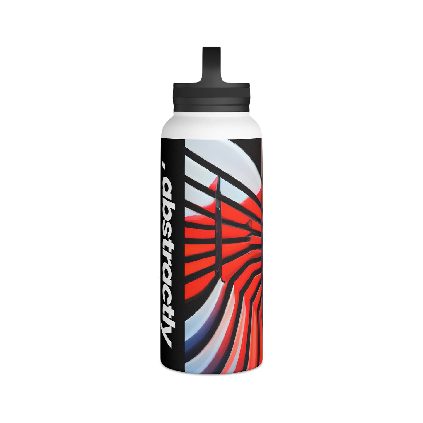 Aaron Feldman - Electric Force, Abstractly - Stainless Steel Water Bottle