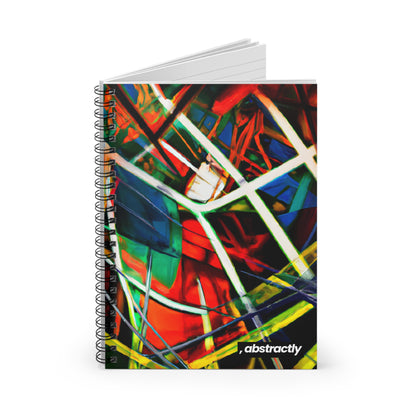 Philip Marconi - Tension Force, Abstractly - Spiral Notebook