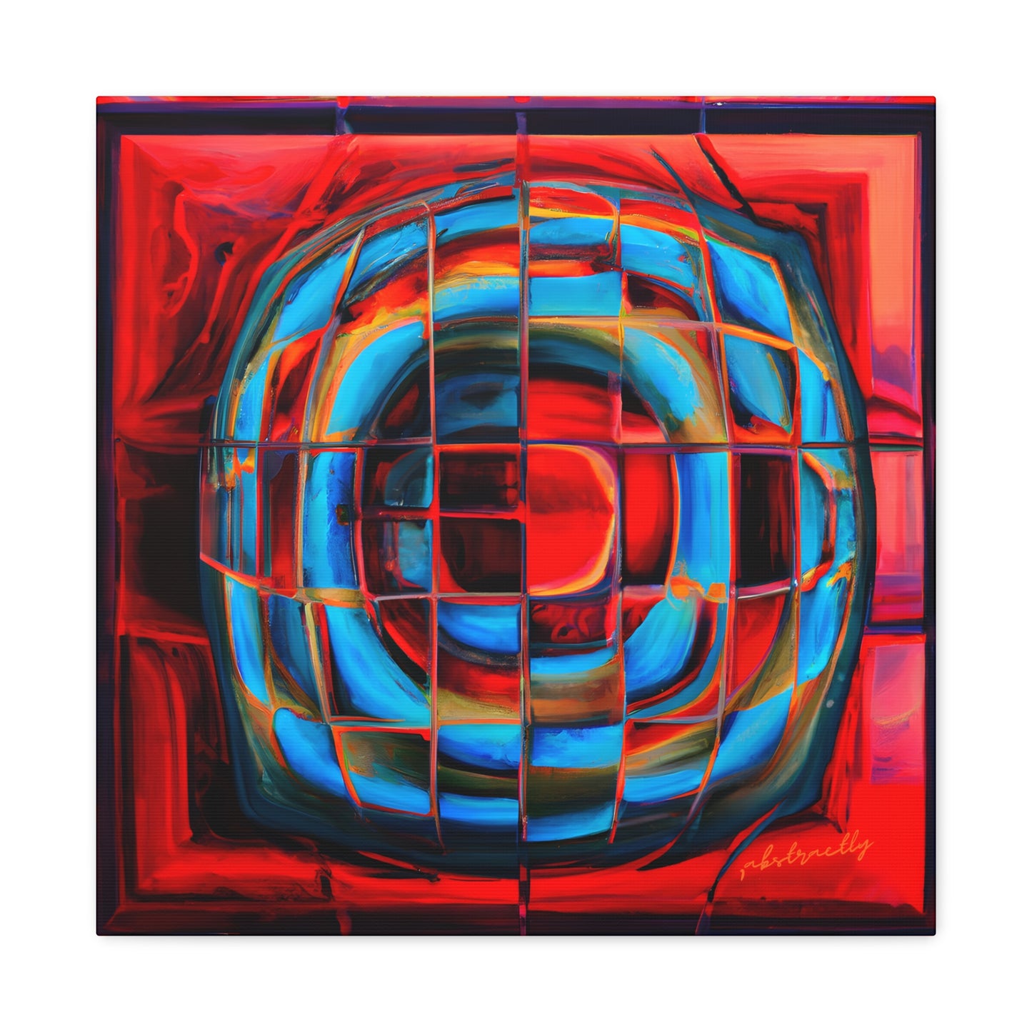 Felix Linderholm - Magnetic Force, Abstractly - Canvas