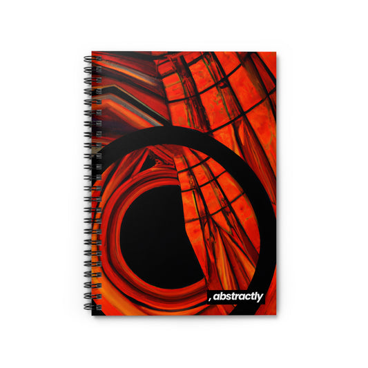 Kathleen Sterling - Tension Force, Abstractly - Spiral Notebook