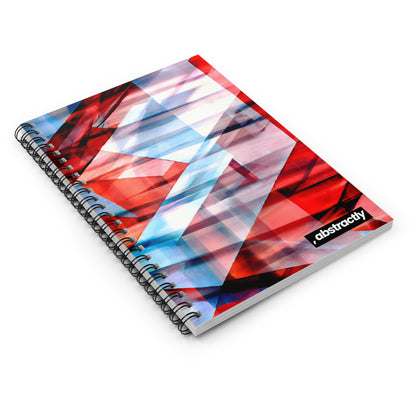 Maxwell Chamberlain - Applied Force, Abstractly - Spiral Notebook