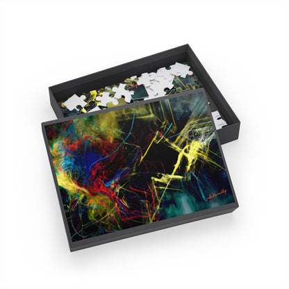 Connie Valdez - Electric Force, Abstractly - Puzzle