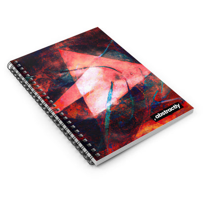 Albert Delgado - Electromagnetic Force, Abstractly - Spiral Notebook