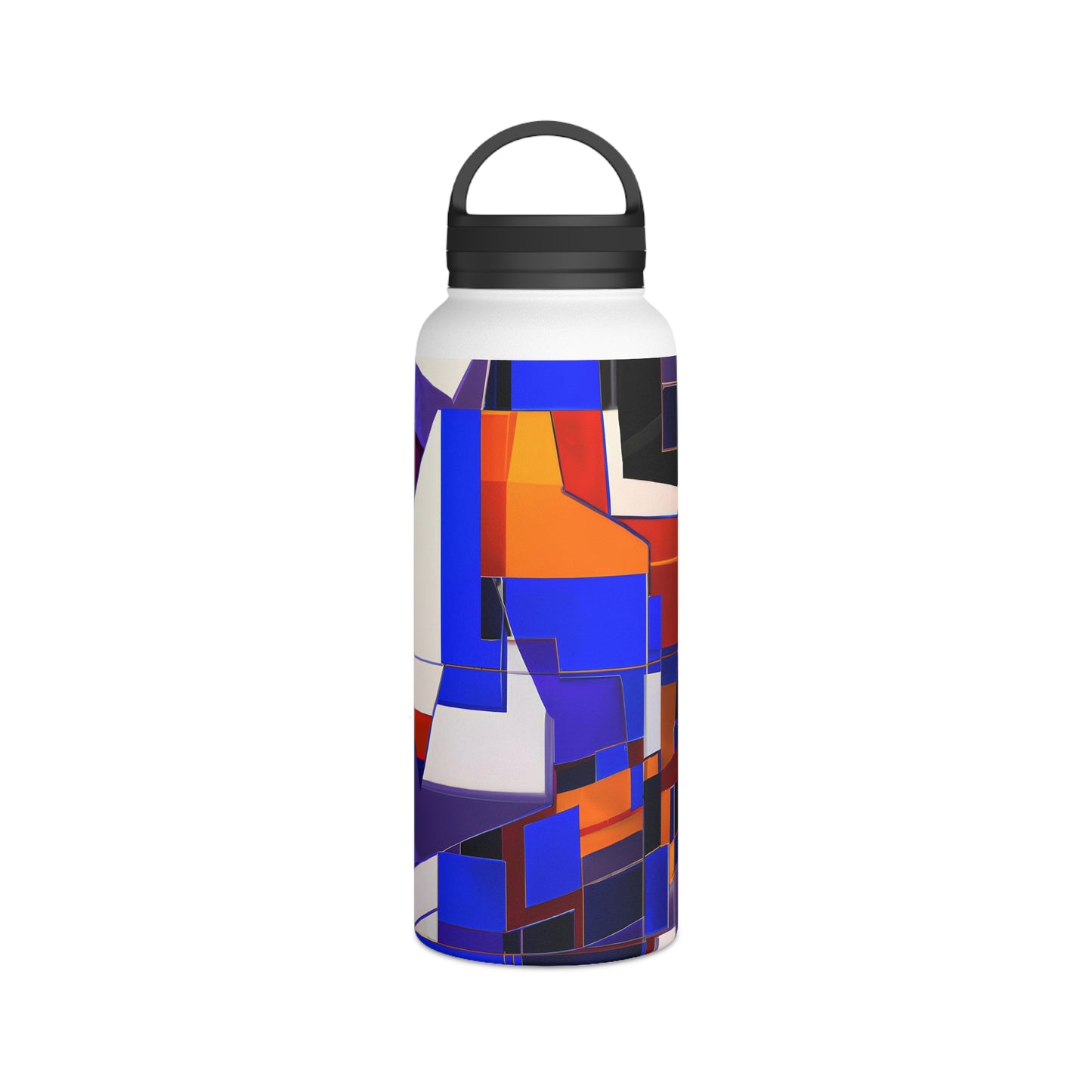 Margot Chamberlain - Friction Force, Abstractly - Stainless Steel Water Bottle