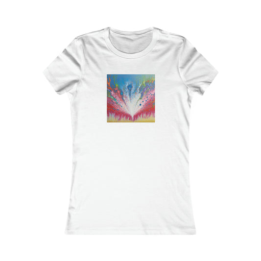 Chromafire Isotope - Chemistry, Abstractly - Ladies' Cut Tee