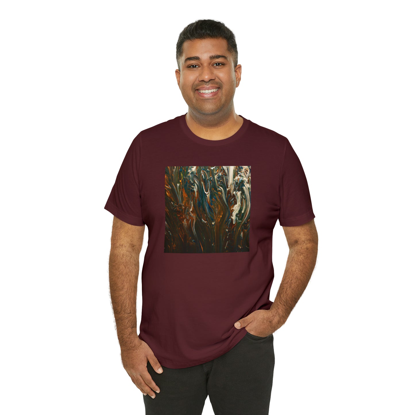 Hovenite Crystalline Matrix - Chemistry, Abstractly - Tee