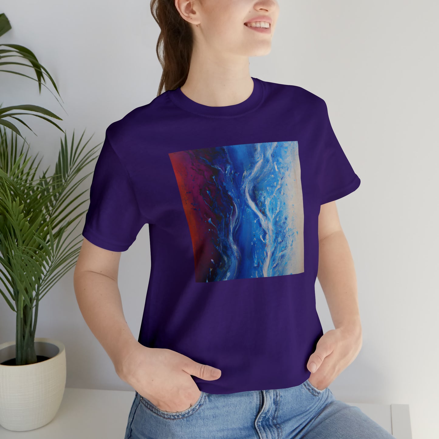 Cerulean Acidum - Chemistry, Abstractly - Tee