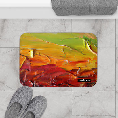 Quantum Crystalinium - Manganese, Abstractly - Bath Mat