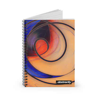 Marilyn Schwartz - Air Resistance Force, Abstractly - Spiral Notebook