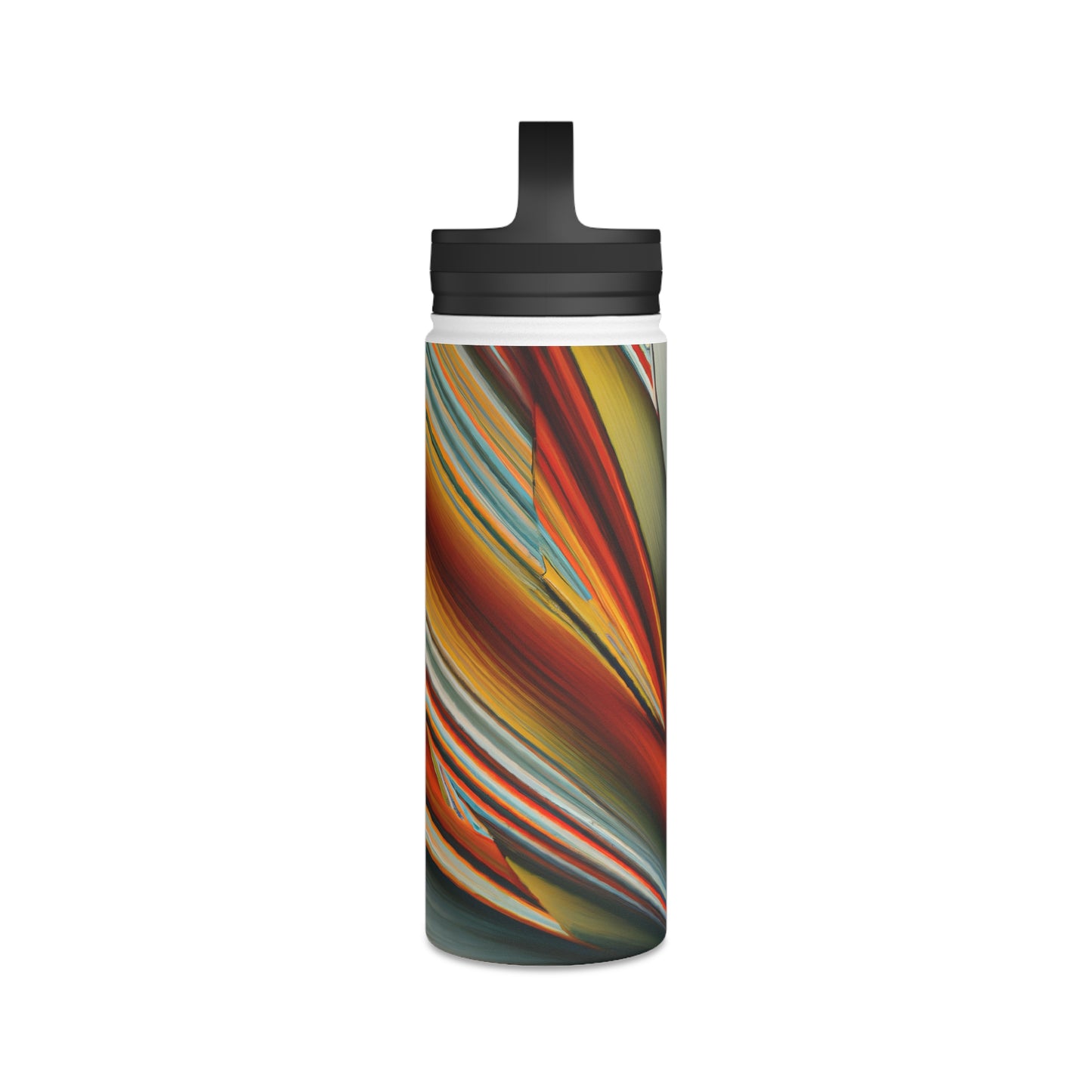 Melvin Strickland - Friction Force, Abstractly - Stainless Steel Water Bottle