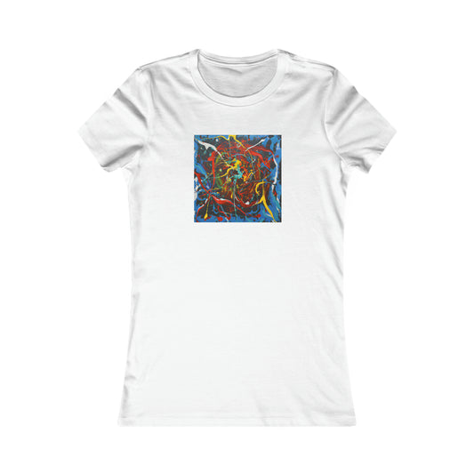 Galactic Ironium - Chemistry, Abstractly - Ladies' Cut Tee