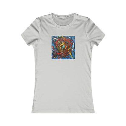 Galactic Ironium - Chemistry, Abstractly - Ladies' Cut Tee