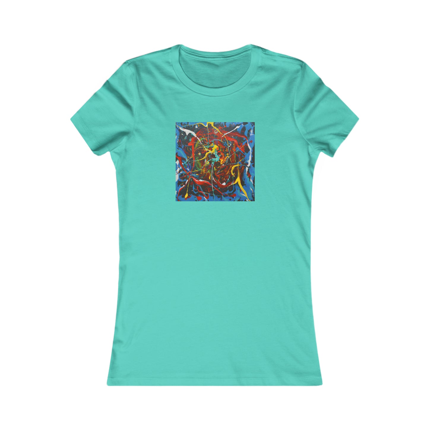 Galactic Ironium - Chemistry, Abstractly - Ladies' Cut Tee