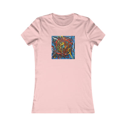 Galactic Ironium - Chemistry, Abstractly - Ladies' Cut Tee