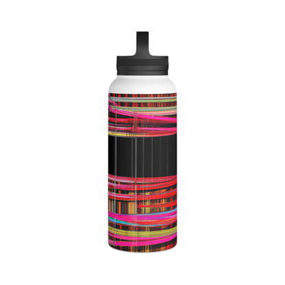 Harold Richards - Electromagnetic Force, Abstractly - Stainless Steel Water Bottle