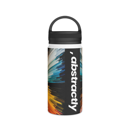 Iris Caldwell - Gravity Force, Abstractly - Stainless Steel Water Bottle