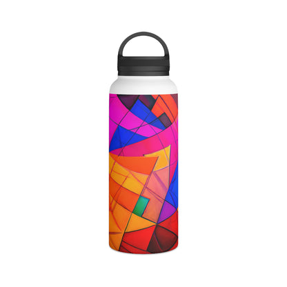 Frank Schroeder - Air Resistance Force, Abstractly - Stainless Steel Water Bottle