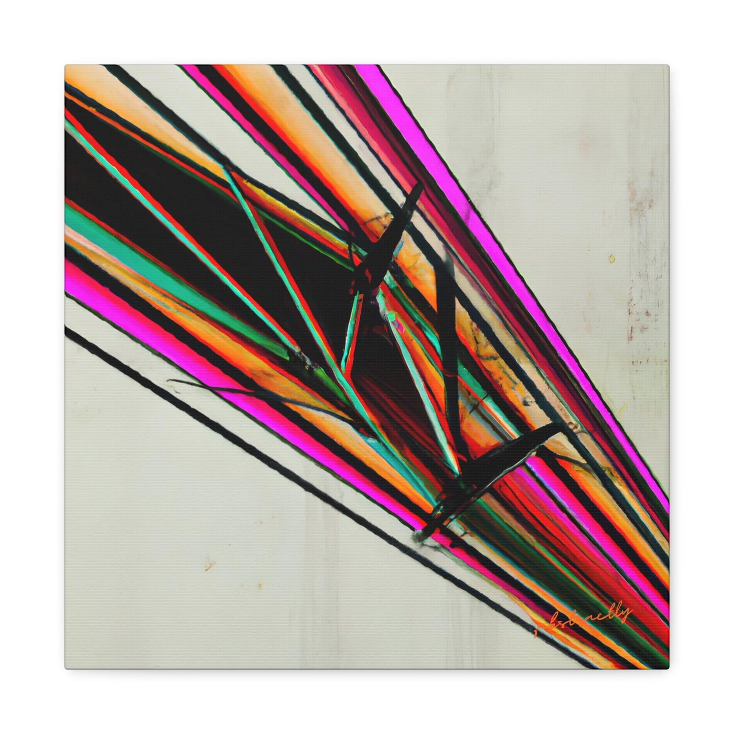 Carl Hartman - Air Resistance Force, Abstractly - Canvas