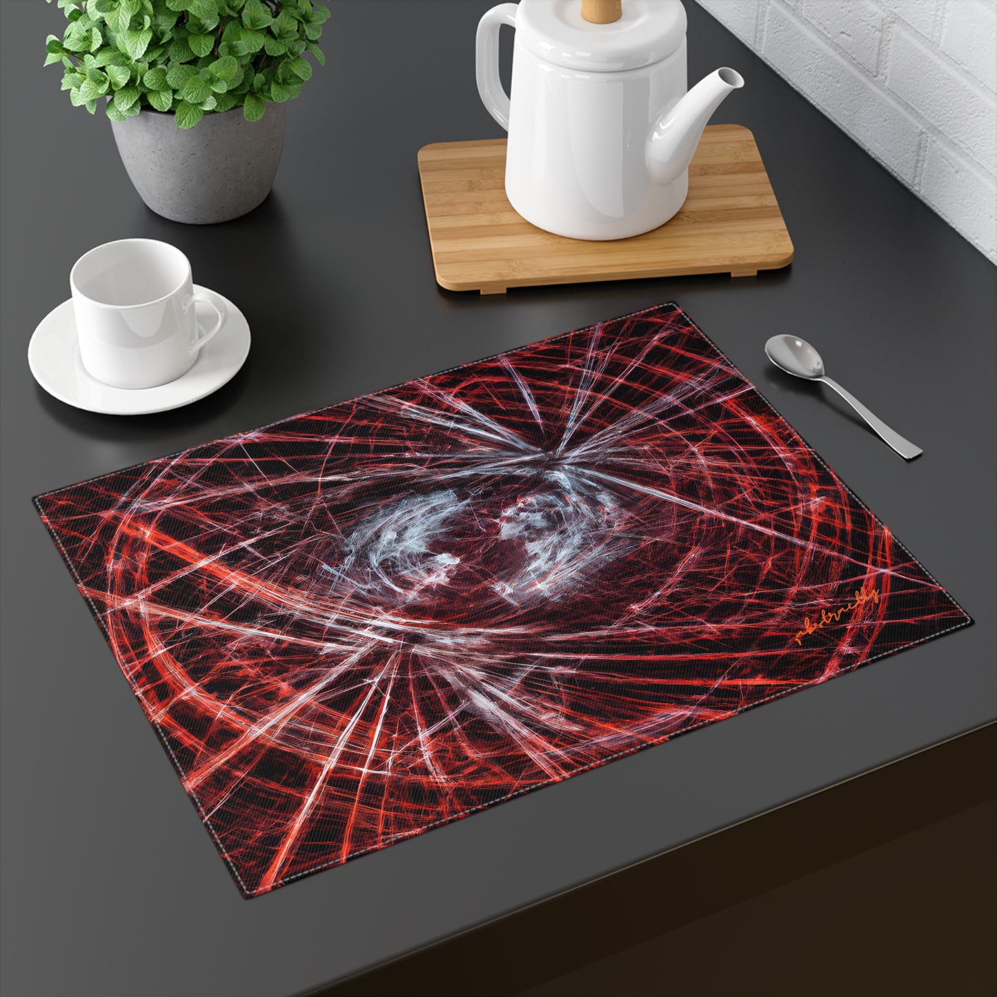 Maxine Hawthorne - Electromagnetic Force, Abstractly - Placemat