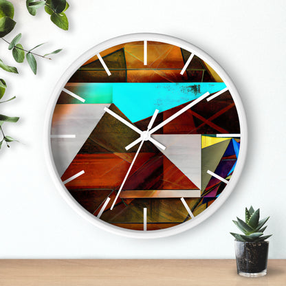 Julian Firth - Friction Force, Abstractly - Wall Clock