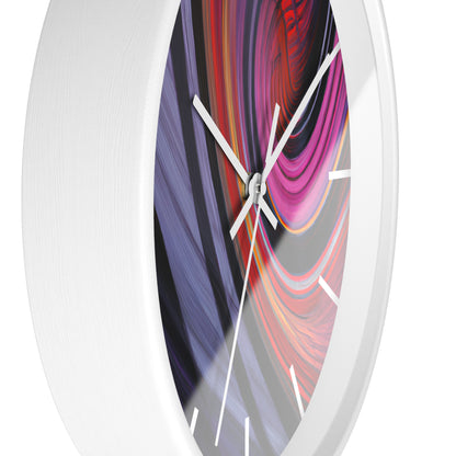 Adelaide Kaczynski - Air Resistance Force, Abstractly - Wall Clock