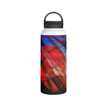 Samuel Wexler - Air Resistance Force, Abstractly - Stainless Steel Water Bottle