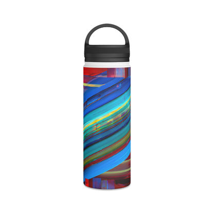 Elise Hofmann - Strong Force, Abstractly - Stainless Steel Water Bottle