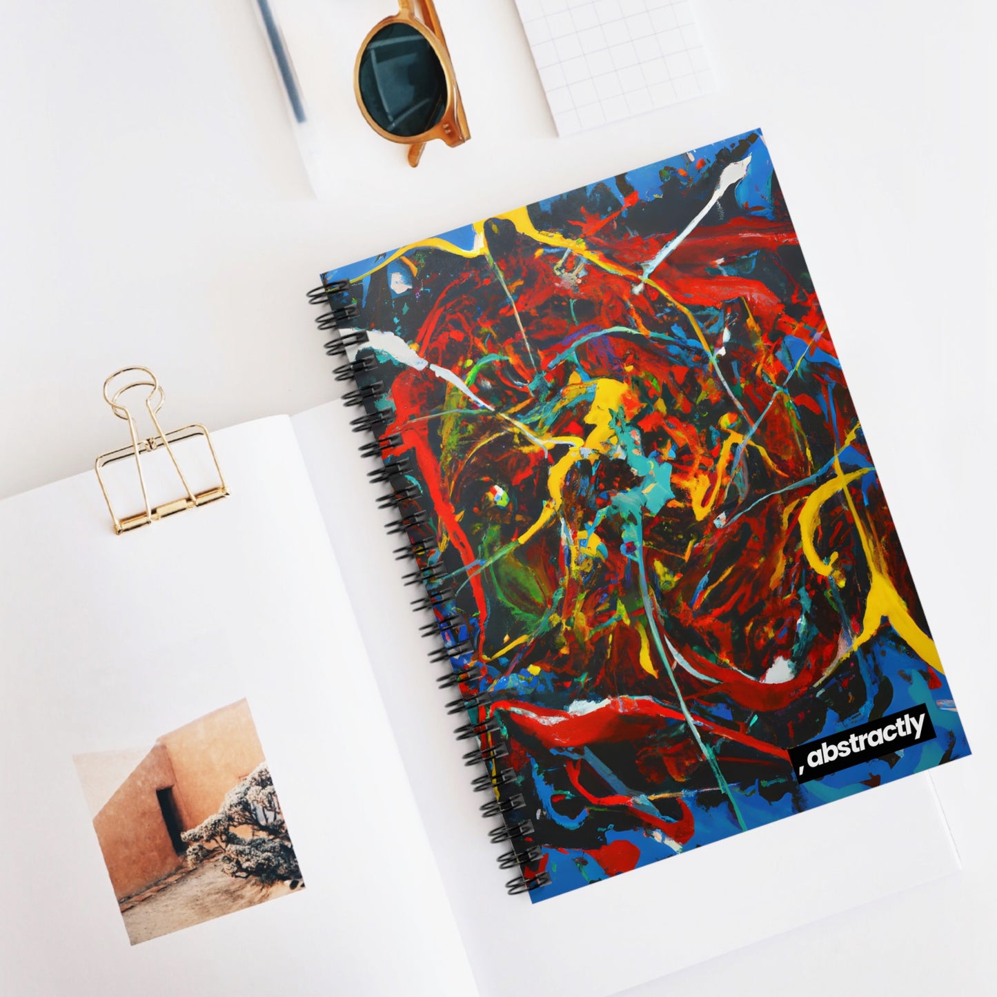 Galactic Ironium - Chemistry, Abstractly - Spiral Notebook