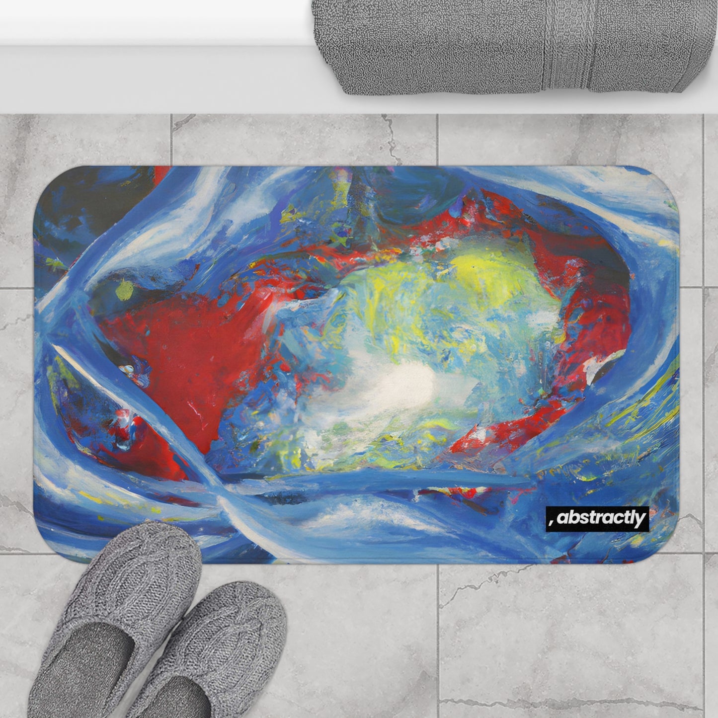 Tritium Firestone - Chemistry, Abstractly - Bath Mat