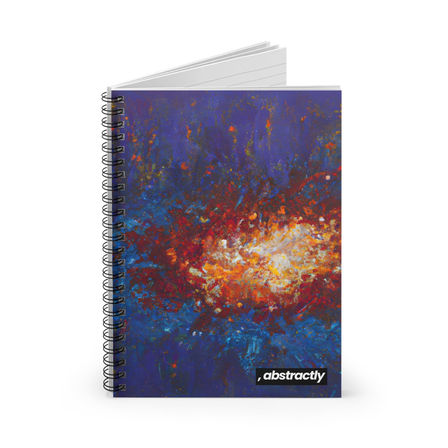 Ethereal Bluestone - Chemistry, Abstractly - Spiral Notebook