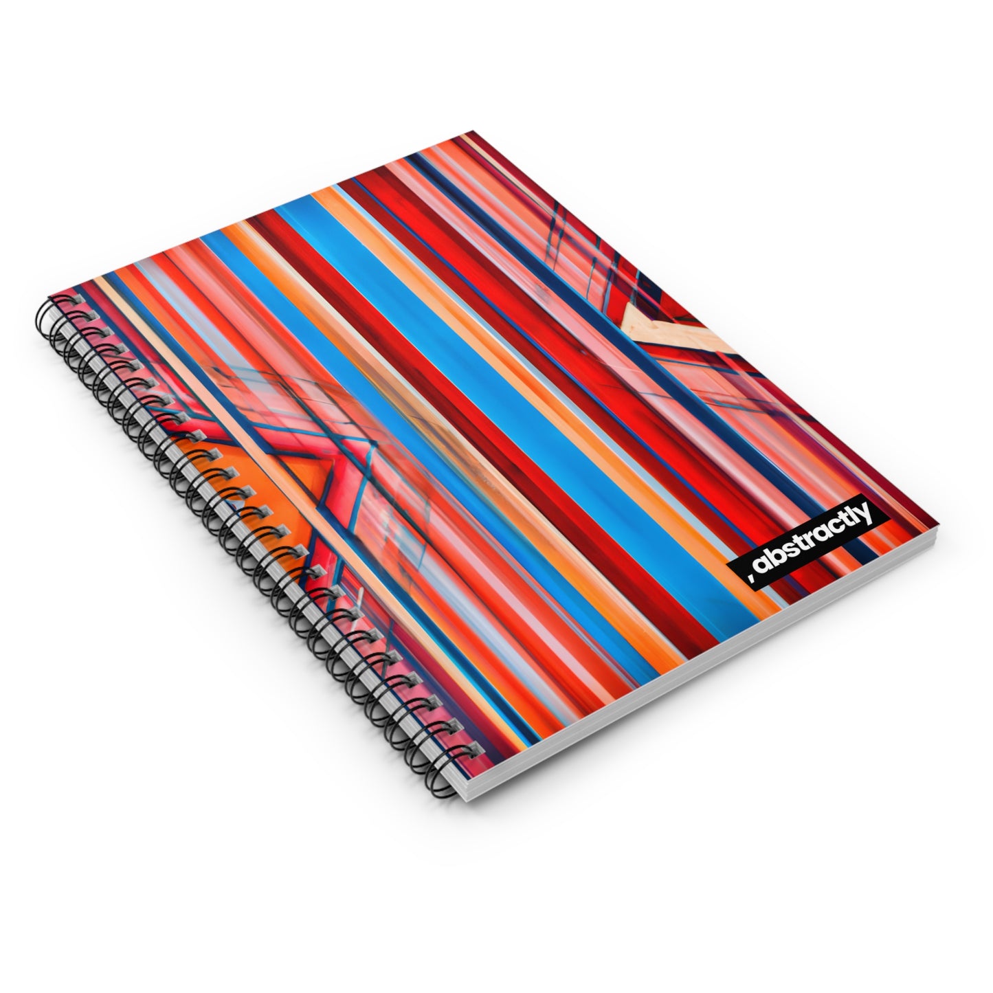 Irene Strauss - Electric Force, Abstractly - Spiral Notebook