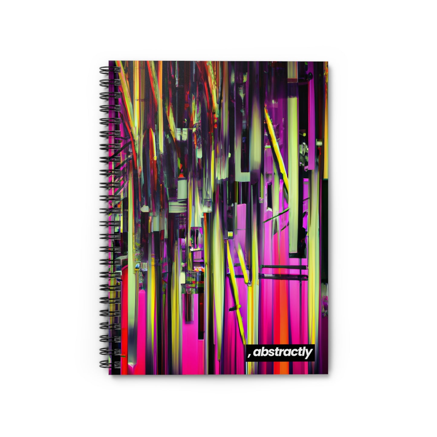 Anastasia Klimenko - Air Resistance Force, Abstractly - Spiral Notebook