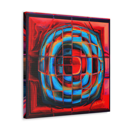 Felix Linderholm - Magnetic Force, Abstractly - Canvas