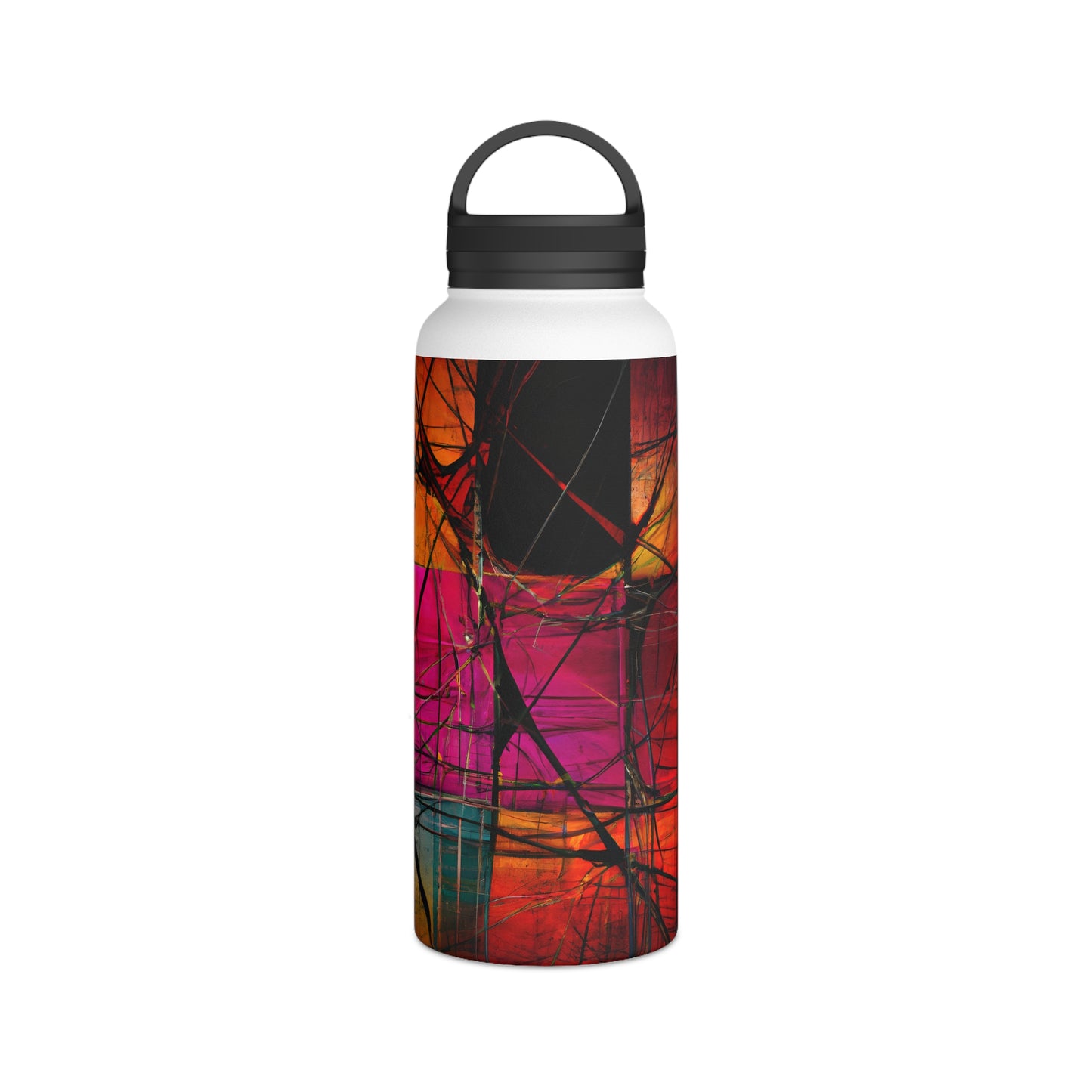 Evelyn Harrison - Strong Force, Abstractly - Stainless Steel Water Bottle