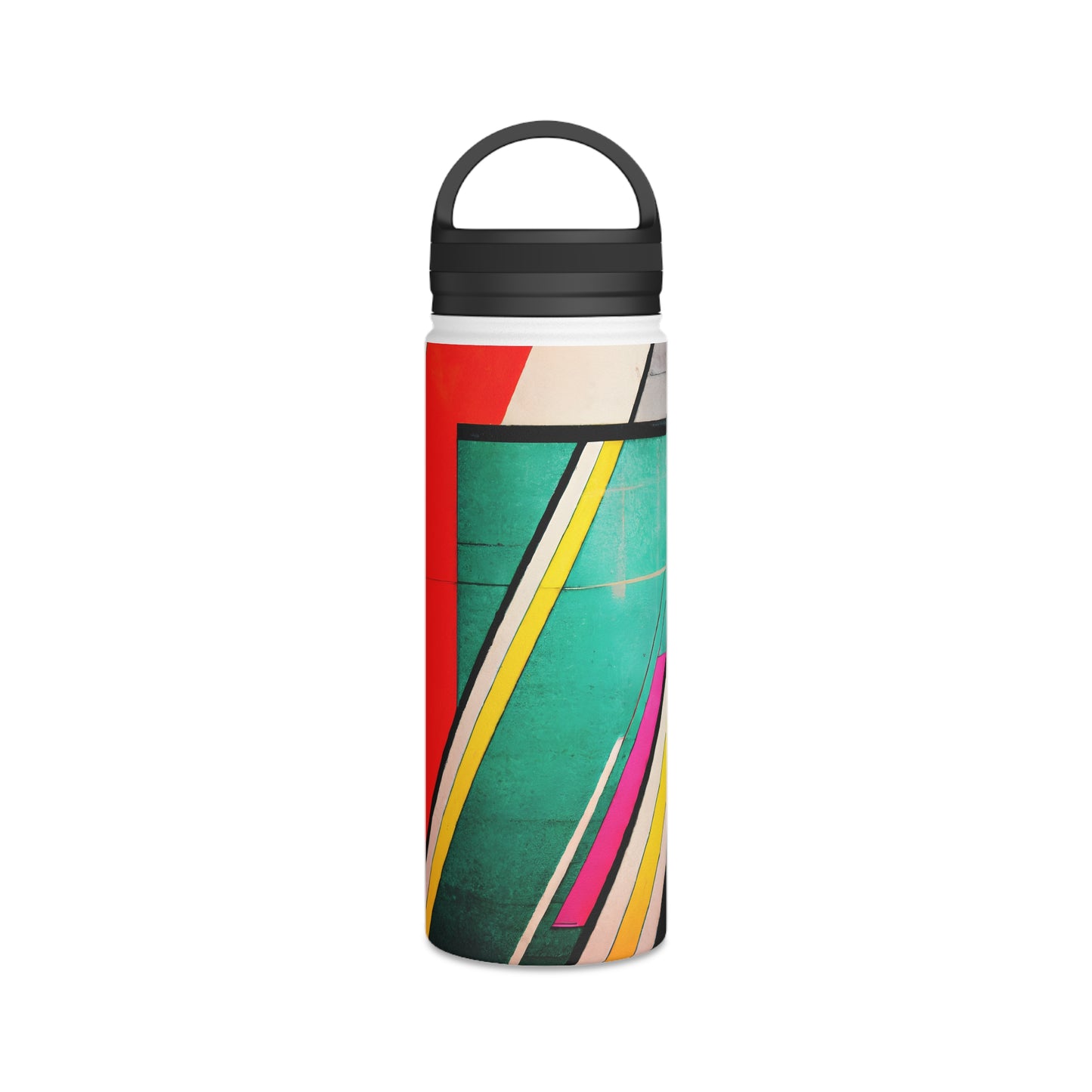 Lillian Rutherford - Gravity Force, Abstractly - Stainless Steel Water Bottle