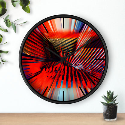 Oliver Maddox - Air Resistance Force, Abstractly - Wall Clock