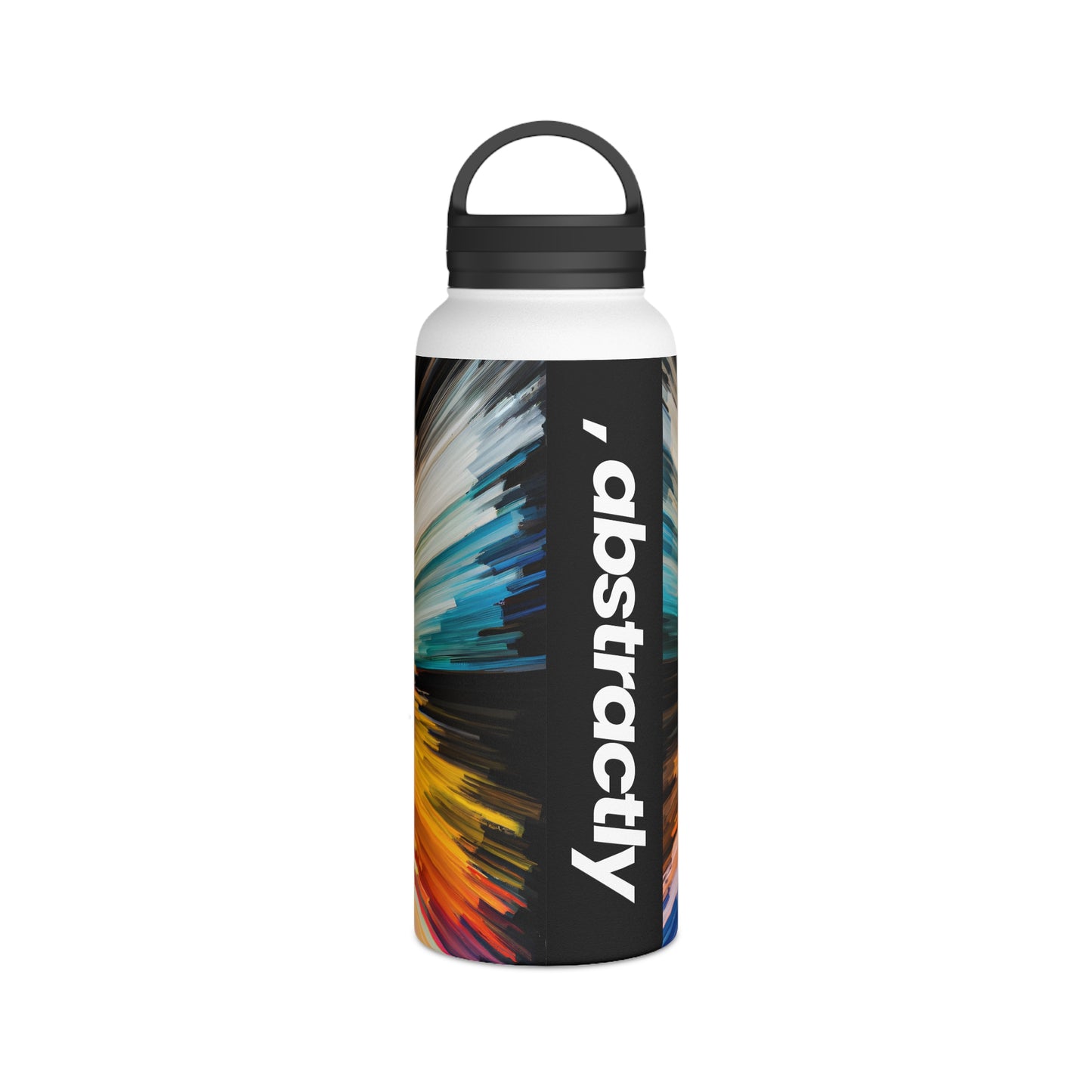 Iris Caldwell - Gravity Force, Abstractly - Stainless Steel Water Bottle