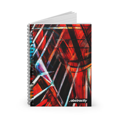 Cecilia Hartman - Electric Force, Abstractly - Spiral Notebook