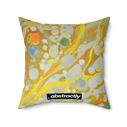 Heliofusionite - Chemistry, Abstractly - Faux Suede Throw Pillow