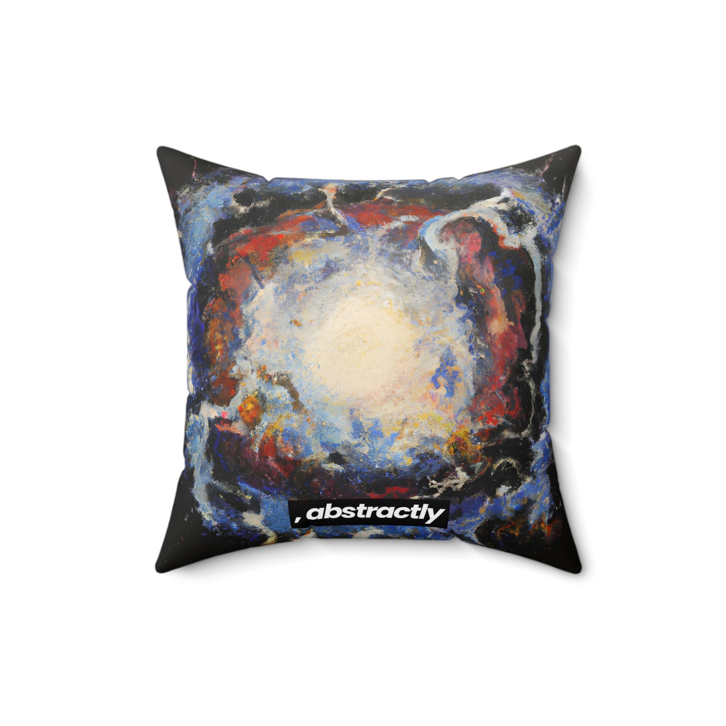 Quantum Fluxite - Chemistry, Abstractly - Faux Suede Throw Pillow