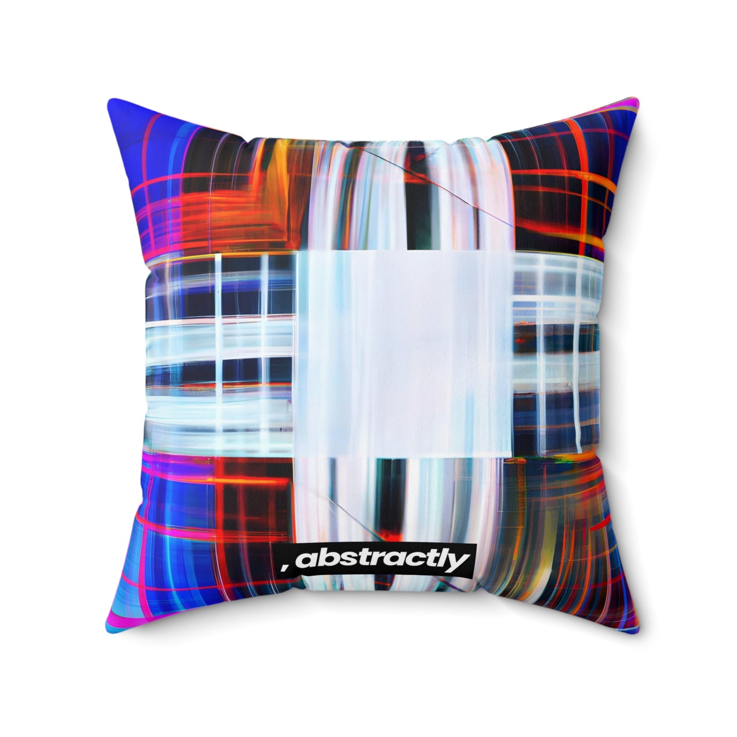 Leroy McGill - Air Resistance Force, Abstractly - Faux Suede Throw Pillow