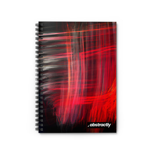 Veronica Chamberlain - Weak Force, Abstractly - Spiral Notebook