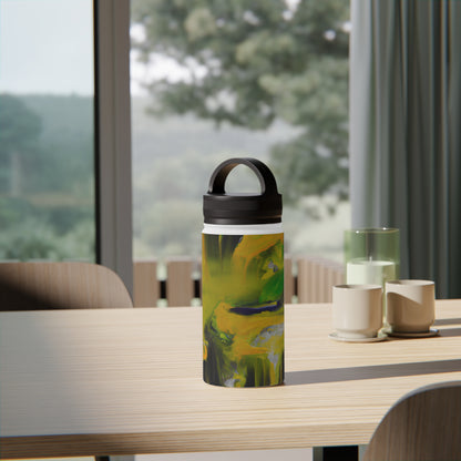 Quantum Crystalline Flux - Chemistry, Abstractly - Stainless Steel Water Bottle